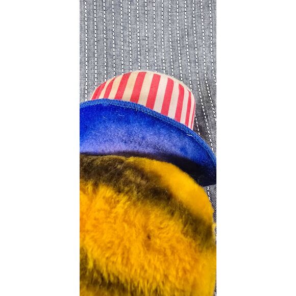 Vintage 1981 Dakin Garfield Patriotic Uncle Sam Plush Stuffed Animal 8" Flag - Picture 9 of 11